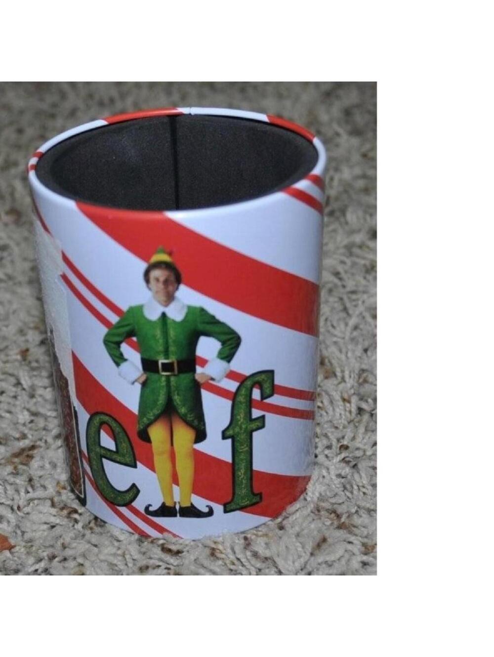 Christmas Elf Movie Insulated Beverage Insulated Tin Can Cooler Koozie Holder